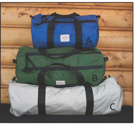 Double Zip Duffle Bag