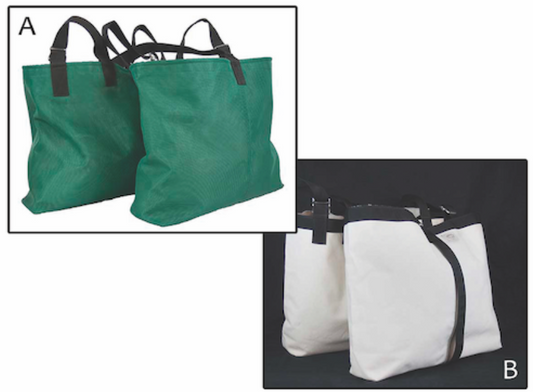 Scrim Meat Panniers, Canvas Meat Panniers